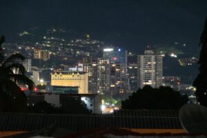 San Salvador at night