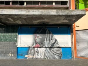 Street art in San Salvador City Center