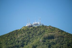 Mt Hakodate Ropeway on a clear day Mt Hakodate Ropeway on a clear day