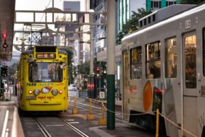 Susukino tram station Susukino tram station