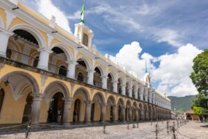 Exterior facade of the Royal Palace of the Captains General
